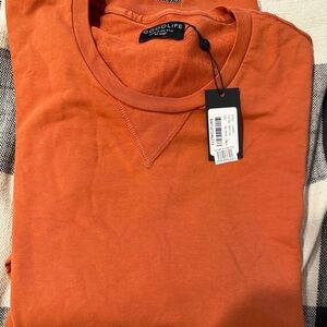 Men’s Orange Sweatshirt XXL/NWT